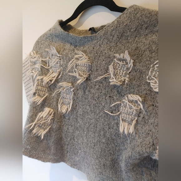 Crea Concept Cropped Short Sleeve Sweater Size IT 38 - Picture 3 of 8